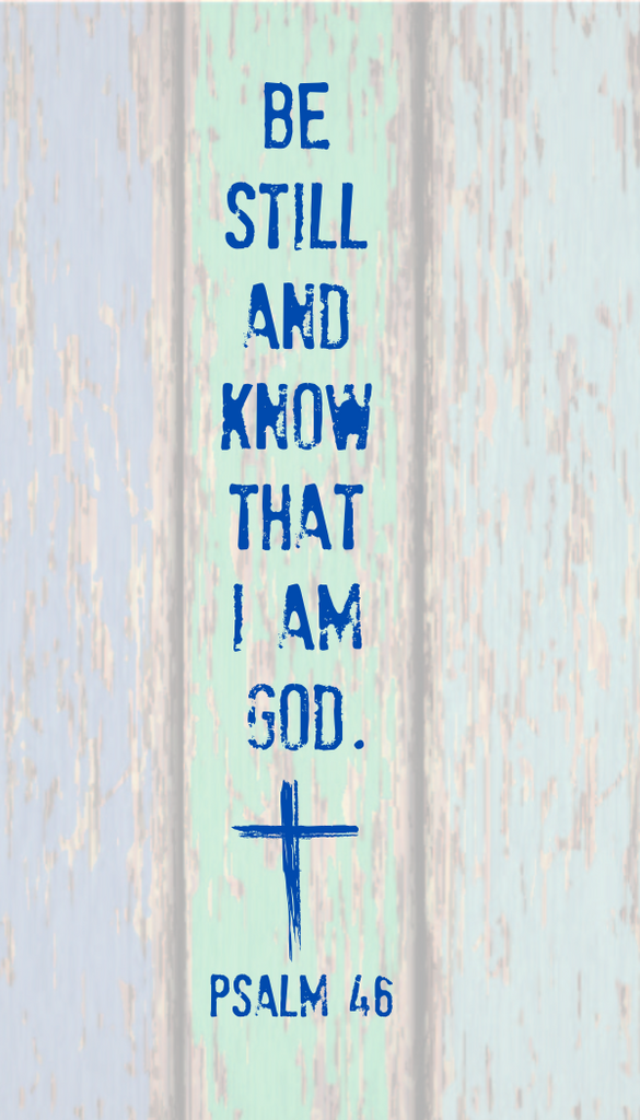 cool colors - prayer challenge card front